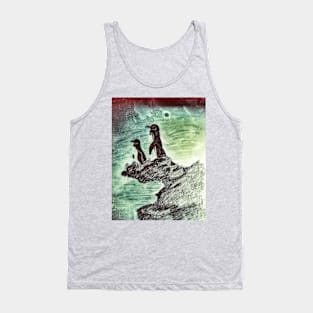 Penguins ready to dive in Tank Top